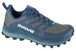 Buty do biegania damskie Inov-8 Mudtalon. Niebieskie buty do biegania Inov-8, bez wzorów, z materiału, bez zapięcia, do biegania. Za 489.99 zł.