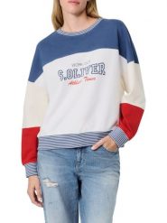 S.Oliver Bluza Kobiety Bawełna wielokolorowy, 46. Bluzy S.Oliver, s, bez wzorów, z bawełny, eleganckie, bez ramiączek, bez kaptura. Za 299.95 zł.
