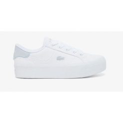 Buty Sportowe Damskie Lacoste Ziane Platform. Białe buty treningowe Lacoste, bez wzorów, bez zapięcia. Za 343.20 zł.