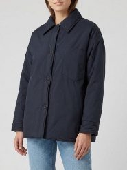 MOSS COPENHAGEN Kurtka przejściowa "Melli" w kolorze granatowym rozmiar: XS/S. Niebieskie kurtki Moss Copenhagen, s, bez wzorów, bez kaptura. Za 274.95 zł.