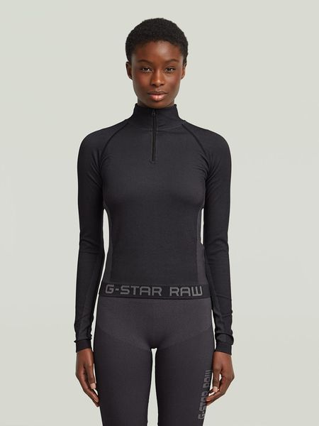 G-Star Koszulka funkcyjna w kolorze czarno-antracytowym rozmiar: S. Czarne t-shirty sportowe G-Star, s, bez wzorów, z materiału, bez ramiączek, outdoorowe. Za 140.45 zł.