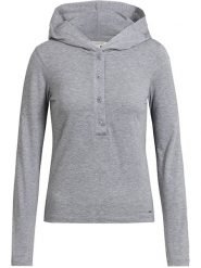 Herrlicher Sweter "Haely" w kolorze szarym rozmiar: L. Szare swetry Herrlicher, l, bez wzorów, bez ramiączek. Za 174.95 zł.