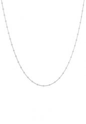 Elli Elli Naszyjnik Damski delikatny naszyjnik wężowy kulka Basic Trend srebro 925 Sterling Silver Naszyjniki 1 ct. Szare naszyjniki Elli, z materiału, srebrne. Za 243.99 zł.