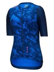 Protective Koszulka kolarska "Blue Velvet" w kolorze niebiesko-granatowym rozmiar: 40. Niebieskie t-shirty sportowe Protective, bez wzorów, bez ramiączek, rowerowe. Za 161.45 zł.