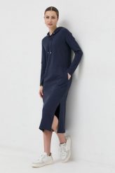 Max Mara Leisure sukienka kolor granatowy midi prosta. Niebieskie sukienki Max Mara Leisure, na co dzień, l, bez wzorów, bez kołnierzyka, bez ramiączek, midi, proste. Za 959.99 zł.