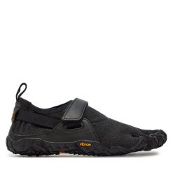 Buty do biegania Vibram Fivefingers. Czarne buty treningowe Vibram Fivefingers, bez wzorów, bez zapięcia, do biegania, vibram fivefingers. Za 339.99 zł.