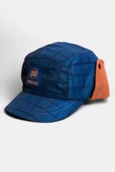 Czapka typu „trapper” dla dorosłych, unisex, z podszewką z polaru – Baltic Net. Niebieskie czapki z daszkiem AFTER ESSENTIALS, bez wzorów, z polaru, militarne. Za 88.50 zł.