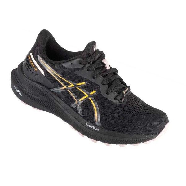 Damskie Buty Sportowe GORETEX. Czarne buty sportowe lifestyle ASICS, z gore-texu, bez zapięcia. Za 919.99 zł.