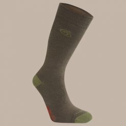 Skarpety turystyczne Craghoppers NosiLife Travel Single Pack Socks. Zielone skarpetki Craghoppers, bez wzorów. Za 88.65 zł.