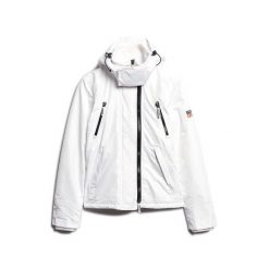 Damska kurtka wodoodporna Superdry Mountain. Białe kurtki Superdry, bez wzorów, bez kaptura. Za 514.10 zł.
