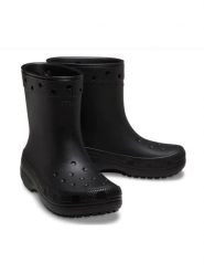 Crocs Kalosze "Classic" w kolorze czarnym rozmiar: 37/38. Czarne kalosze Crocs, bez wzorów, bez zapięcia. Za 185.32 zł.