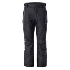Spodnie narciarskie damskie Hi-Tec Lady Miden - czarne, Rozmiar L. Czarne spodnie narciarskie Hi-tec, bez wzorów, z materiału, narciarskie. Za 154.99 zł.