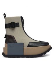 United Nude Botki Roko Bootie III 11044161165 Brązowy ciemny. Brązowe botki United Nude, bez wzorów, z materiału, bez obcasa, na płaskiej podeszwie, bez zapięcia. Za 1,499.00 zł.