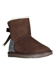 Geographical Norway Botki zimowe "Onoeuglitt" w kolorze brązowym rozmiar: 41. Brązowe botki Geographical Norway, bez wzorów, z futra, bez obcasa, bez zapięcia. Za 126.99 zł.