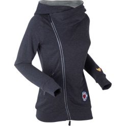 Bluza rozpinana, długi rękaw bonprix czarny melanż. Bluzy marki INOVIK. Za 74.99 zł.