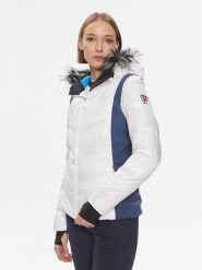 Rossignol Kurtka narciarska Altipole RLKWJ28 Biały Regular Fit. Białe kurtki narciarskie Rossignol, na zimę, m, bez wzorów, z syntetyku, bez kaptura, narciarskie. Za 4,069.00 zł.