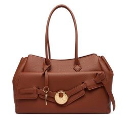 Torebka LOVE MOSCHINO. Brązowe shopper bag Love Moschino, bez wzorów, bez dodatków. Za 1,009.00 zł.