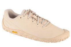Buty do biegania damskie, Vapor Glove 6. Białe buty do biegania Merrell, bez wzorów, z materiału, bez zapięcia, do biegania. Za 479.99 zł.