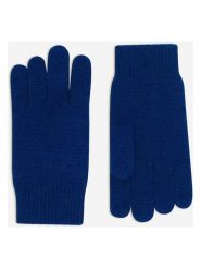 Perfect Cashmere Kaszmirowe rękawiczki "Hailey" w kolorze niebieskim rozmiar: onesize. Niebieskie rękawiczki Perfect Cashmere, bez wzorów, z kaszmiru. Za 121.99 zł.