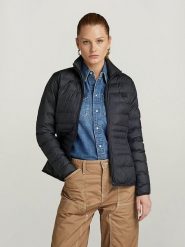 G-Star Kurtka pikowana w kolorze czarnym rozmiar: L. Czarne kurtki G-Star, l, bez wzorów, z materiału, retro, bez kaptura. Za 347.81 zł.