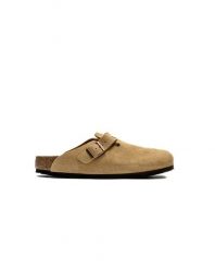 Uniseksowe sandały ARIZONA. Brązowe sandały Birkenstock, bez wzorów, ze skóry, klasyczne, bez obcasa, bez zapięcia. Za 657.00 zł.