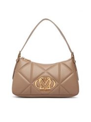LOVE MOSCHINO Torebka JC4032PP0PLC0105 Beżowy. Brązowe torebki klasyczne Love Moschino, bez wzorów, ze skóry, bez dodatków. Za 879.99 zł.