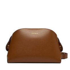 Torebka Coccinelle. Brązowe listonoszki Coccinelle, bez wzorów, bez dodatków. Za 1,309.00 zł.