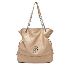 Torebka Badura. Brązowe torebki klasyczne Badura, bez wzorów, klasyczne, bez dodatków. Za 179.99 zł.