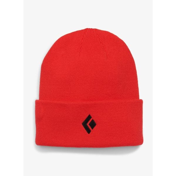 Czapka zimowa Black Diamond Watch Cap - coral red. Czerwone czapki zimowe Black Diamond, bez wzorów, sportowe. Za 95.99 zł.