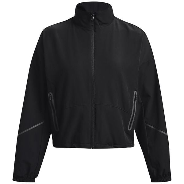 Damska kurtka wodoodporna Under Armour Unstoppable. Czarne kurtki Under Armour, m, bez wzorów, z materiału, bez kaptura. Za 451.00 zł.