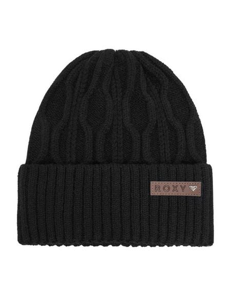Roxy Czapka CEO-RX-W3-002-AW25 Czarny. Czarne czapki zimowe Roxy, bez wzorów, z poliesteru. Za 69.99 zł.
