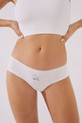 Women'secret figi Snoopy 7-pack kolor niebieski. Niebieskie figi women'secret, bez wzorów. W wyprzedaży za 139.99 zł.