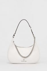 MICHAEL Michael Kors torebka skórzana kolor biały. Białe shopper bag MICHAEL Michael Kors, bez wzorów, na ramię, bez dodatków. Za 1,389.90 zł.