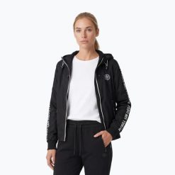 Kurtka damska Pitbull Aaricia Stripes Nylon Hooded. Czarne kurtki PITBULL, xs, bez wzorów, z materiału, bez kaptura. Za 219.99 zł.
