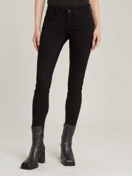G-Star Dżinsy - Skinny fit - w kolorze czarnym rozmiar: W27/L30. Czarne jeansy G-Star, l, z aplikacjami, klasyczne. Za 221.67 zł.