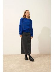 Just Cashmere Kaszmirowy kardigan "Debbie" w kolorze niebieskim rozmiar: M. Niebieskie swetry Just Cashmere, m, bez wzorów, z kaszmiru, bez ramiączek. Za 413.99 zł.