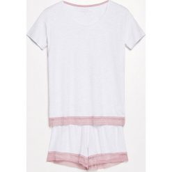 Piżama z szortami - Jasny szar. Piżamy marki Reserved. W wyprzedaży za 59.99 zł.