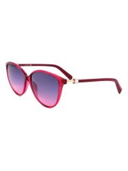 Swarovski Damskie okulary przeciwsłoneczne w kolorze czerwono-niebieskim rozmiar: 58. Czerwone okulary przeciwsłoneczne Swarovski, bez wzorów, z tworzywa sztucznego, szklane. Za 249.95 zł.