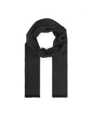 Guess Szal AM9567 POL03 Czarny. Czarne szaliki i kominy Guess, z aplikacjami. Za 159.99 zł.