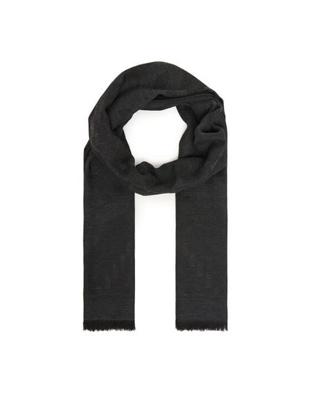 Guess Szal AM9567 POL03 Czarny. Czarne szaliki i kominy Guess, z aplikacjami. Za 279.99 zł.