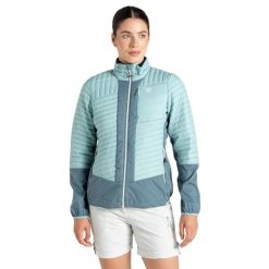 Damska Kurtka Hybrydowa Lexan II. Niebieskie kurtki przejściowe sportowe Dare 2b, l, bez wzorów, z materiału, bez kaptura, trekkingowe. Za 153.99 zł.