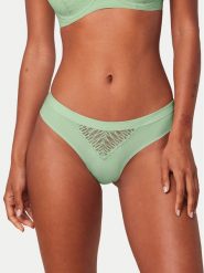 Triumph Figi brazylijskie Aura Spotlight 10216453 Zielony. Zielone figi Triumph, bez wzorów, z syntetyku. Za 69.99 zł.
