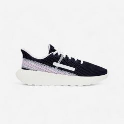 Second Life - Buty sportowe damskie Decathlon KLNJ Be Fresh - Stan Bardzo Dobry. Białe buty treningowe Decathlon, bez wzorów, z meshu, bez zapięcia, trekkingowe. Za 71.99 zł.
