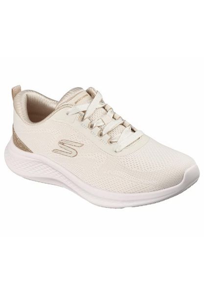Buty SKECHERS LITE PRO 2.0 BRILLIAN Biały. Białe buty do biegania Skechers, bez wzorów, z materiału, bez zapięcia, do biegania. Za 279.99 zł.