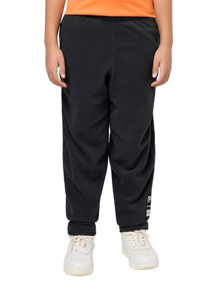Jack Wolfskin Spodnie polarowe "Smileyworld" w kolorze czarnym rozmiar: 128. Czarne spodnie materiałowe Jack Wolfskin, bez wzorów, z materiału. Za 104.89 zł.