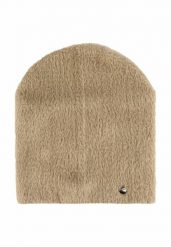 Czapka na zimę H-MERRY. Białe czapki zimowe Volcano, bez wzorów, z dzianiny, sportowe. Za 69.99 zł.
