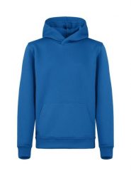 Clique Miami Hoody Junior - bluza z kapturem z bawełnianej mieszanki – Royal. Niebieskie bluzy CLIQUE, bez wzorów, z bawełny, bez ramiączek, z kapturem. Za 153.72 zł.