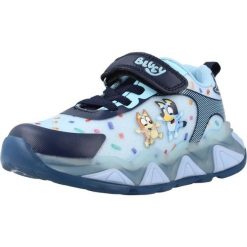 Buty GARVALIN 261855G ZAPATO SPORT LUCES Niebieski. Niebieskie buty treningowe GARVALIN, bez wzorów, z syntetyku, bez zapięcia, na fitness i siłownię. Za 173.99 zł.