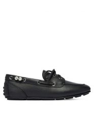 KARL LAGERFELD Baleriny KL40825 Czarny. Czarne baleriny KARL LAGERFELD, bez wzorów, ze skóry, bez obcasa, bez zapięcia. Za 879.99 zł.