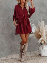 LA Angels Sukienka w kolorze bordowym rozmiar: M. Czerwone sukienki LA Angels, m, bez wzorów, bez kołnierzyka, bez ramiączek, maxi. Za 282.80 zł.